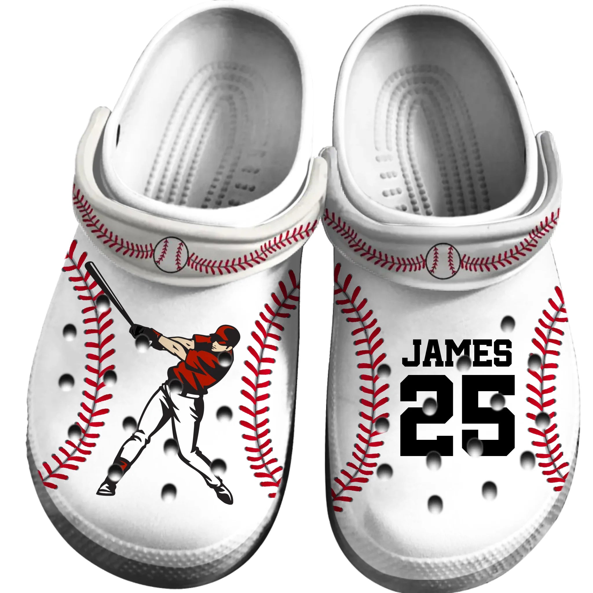 Footwearmerch Minimal Batter Baseball Sport Crocs Crocband Clogs Shoes Comfortable For Men Women and Kids