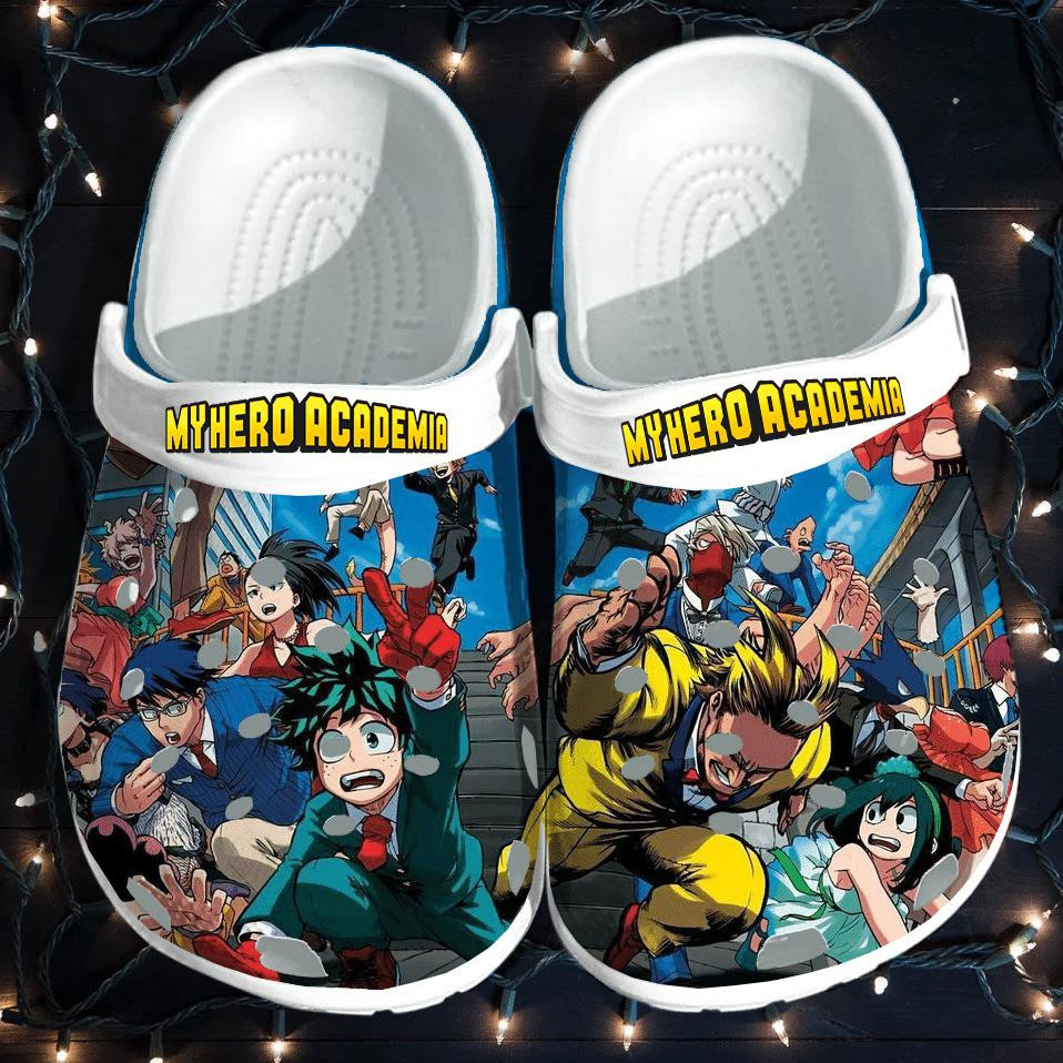 Footwearmerch My Hero Academia clog Shoes Comfy Footwear