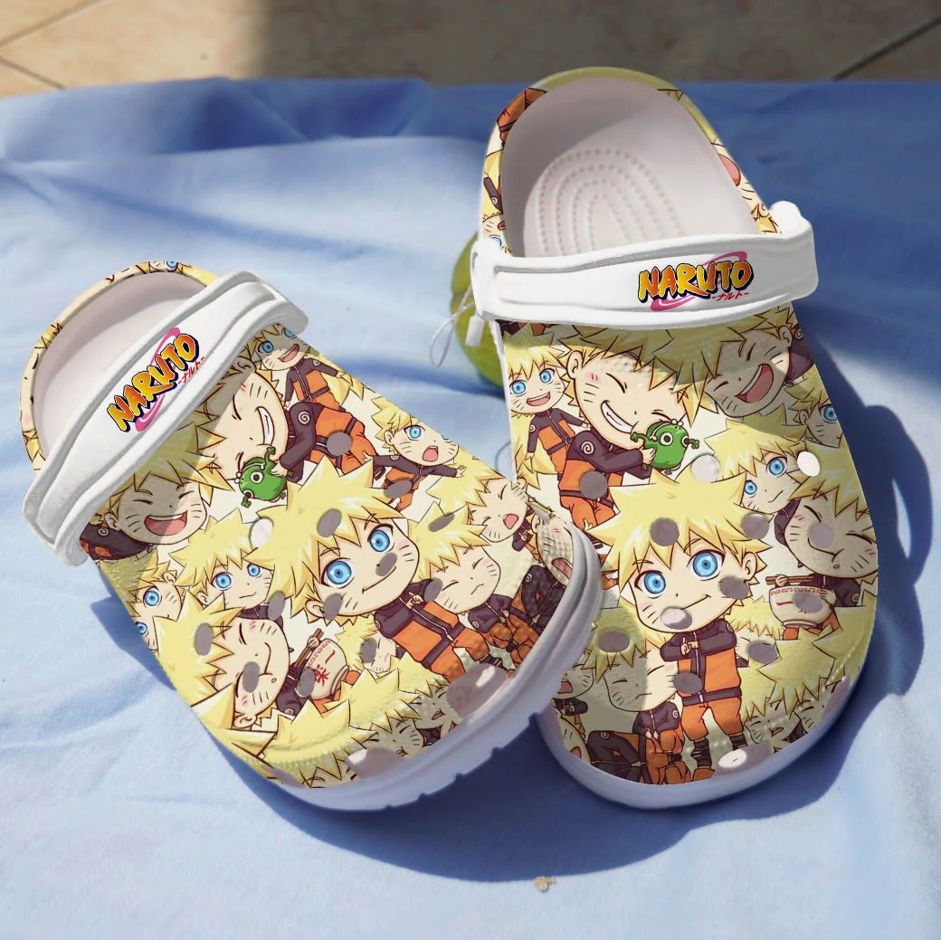 Footwearmerch Naruto Anime Crocs Crocband Clogs Comfortable Shoes For Men Women