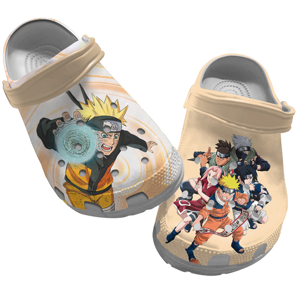 Footwearmerch Naruto Anime Crocs Crocband Clogs Shoes Comfortable For Men Women and Kids