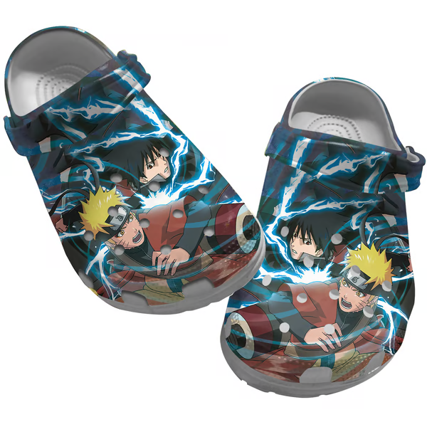 Footwearmerch Naruto Anime Crocs Crocband Clogs Shoes Comfortable For Men Women and Kids