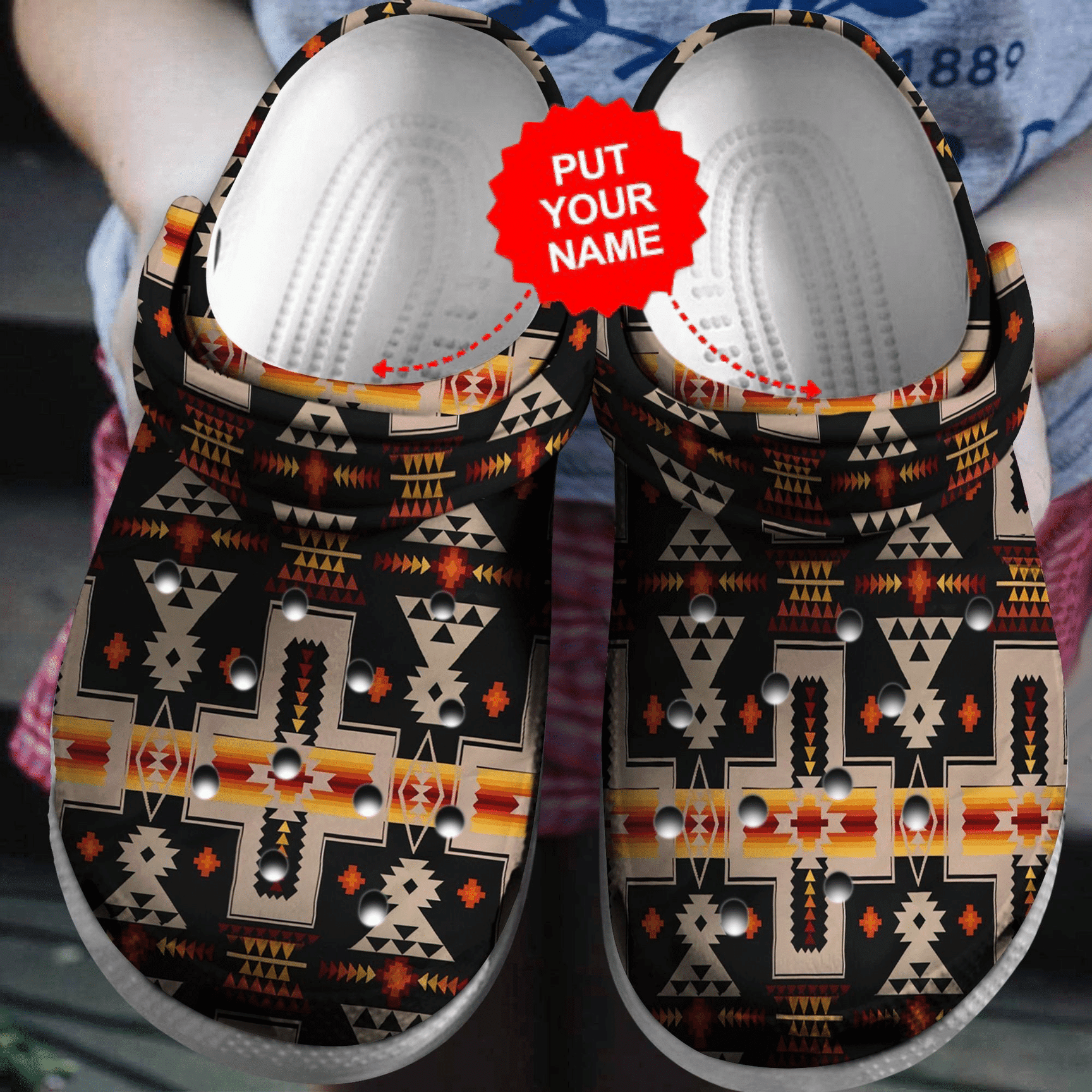 Footwearmerch Native clog Shoes Colorful