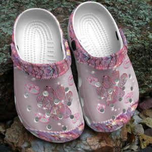 Footwearmerch Paw Bling Baby Cat Shoes Crocbland Clogs For Who Love Cats