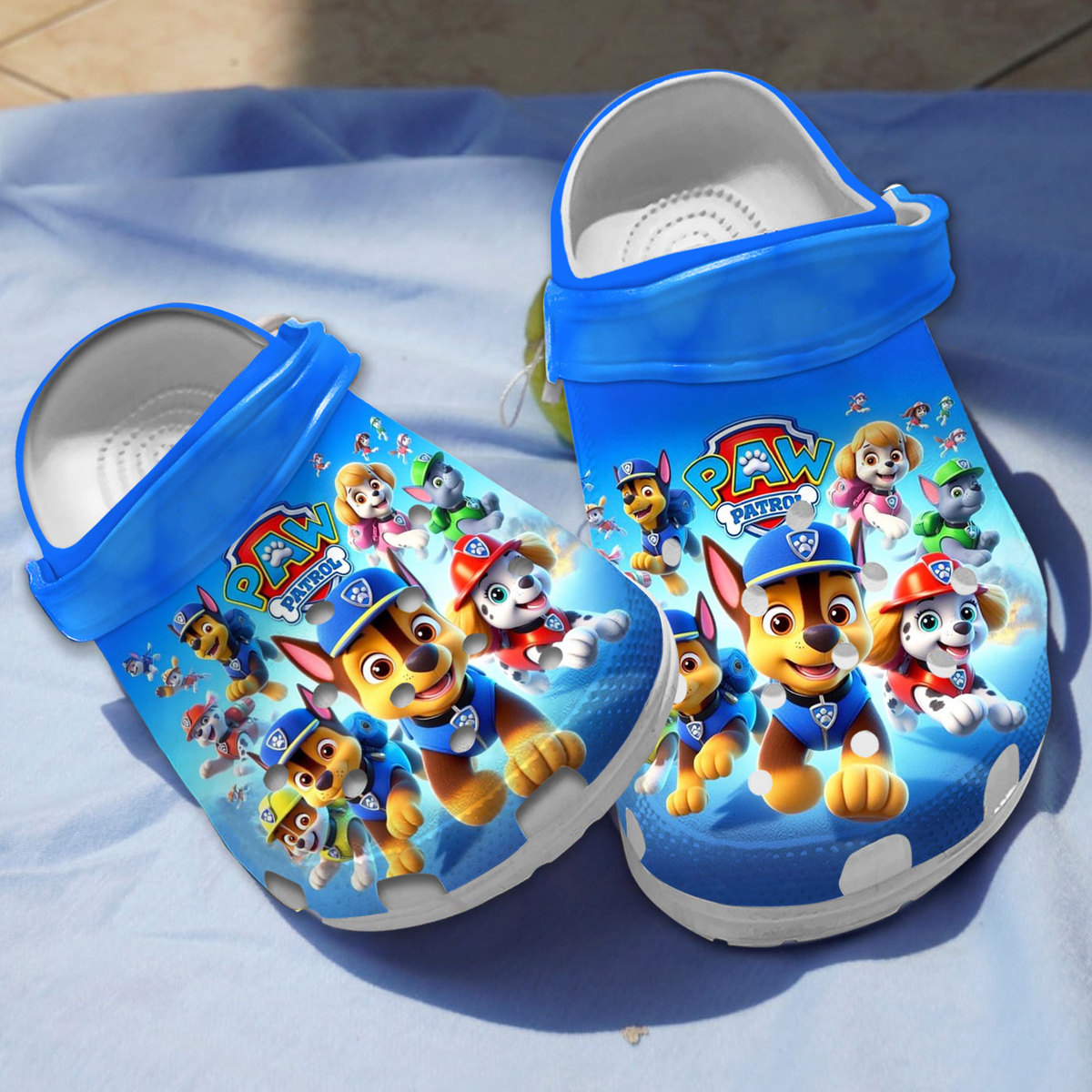 Footwearmerch Paw Patrol Movie Crocs Crocband Clogs Shoes Comfortable For Men Women and Kids