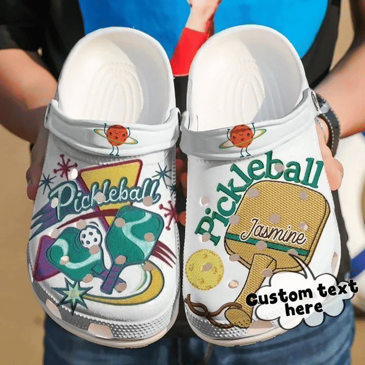 Footwearmerch Pickleball Personalized Passion Classic Clogs Shoes