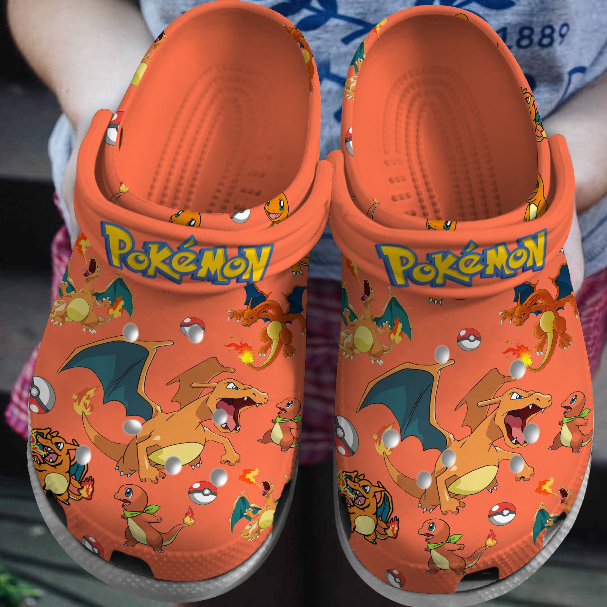 Footwearmerch Pokemon Anime Crocs Crocband Clogs Shoes Comfortable For Men Women and Kids