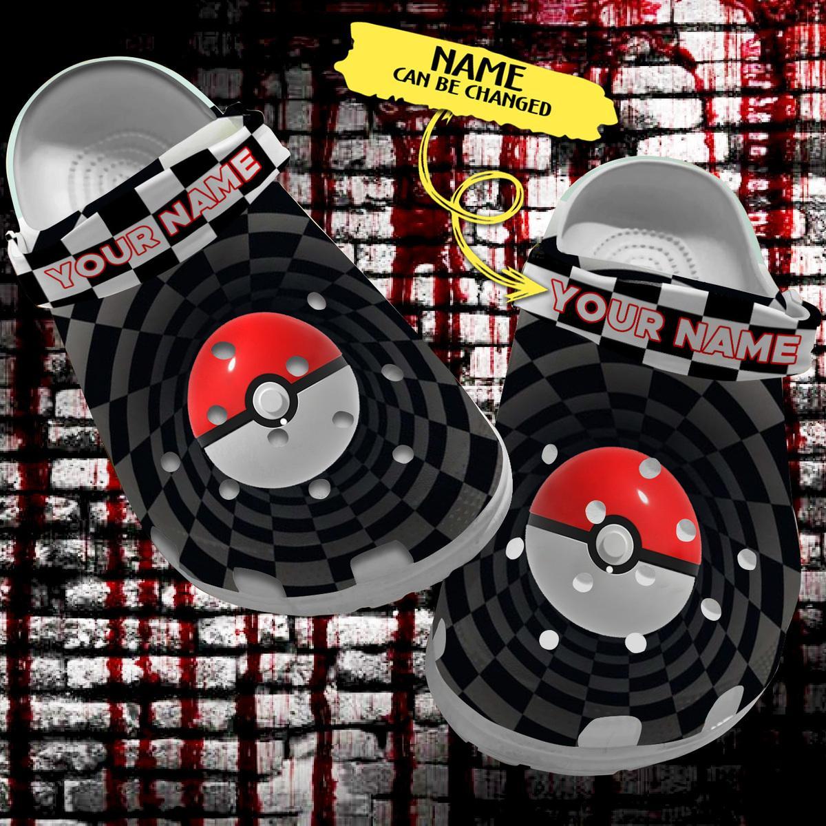 Footwearmerch Pokemon Anime Crocs Crocband Clogs Shoes Comfortable For Men Women and Kids