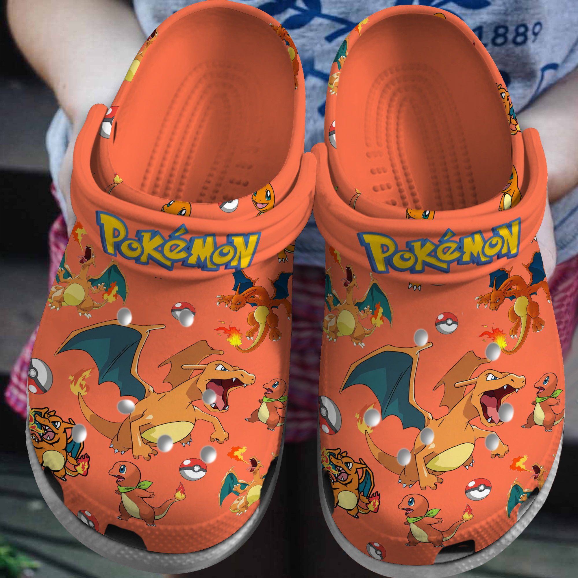 Footwearmerch Pokemon Movie Crocs Crocband Clogs Shoes Comfortable For Men Women and Kids