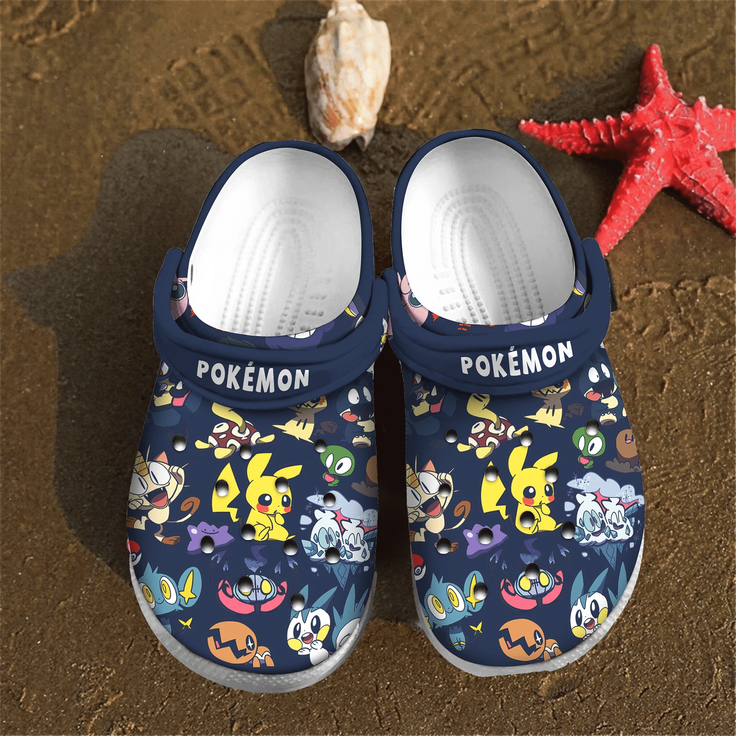 Footwearmerch Pokémon Crocs Clog Shoes