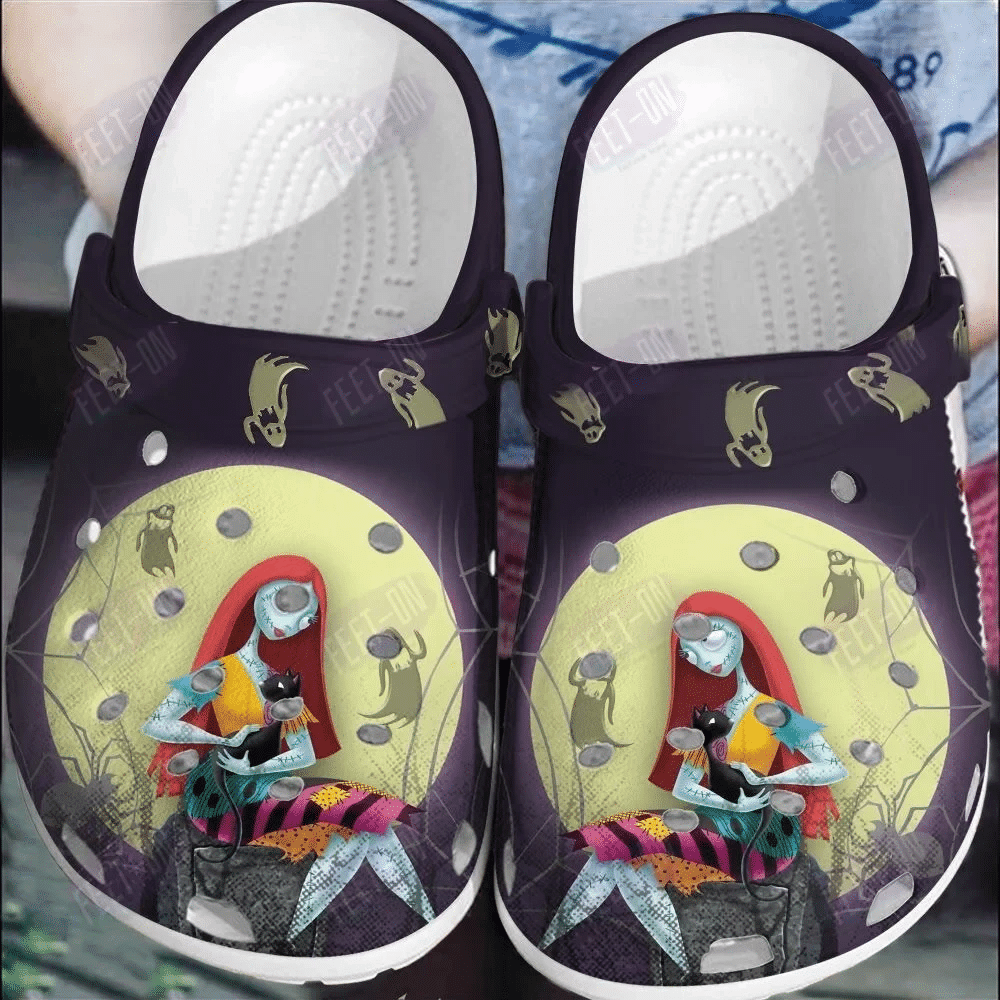 Footwearmerch Sally The Nightmare Before Christmas Horror Movie Halloween Classic Clogs Shoes