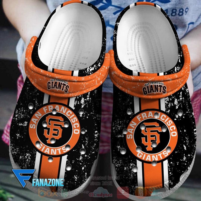 Footwearmerch San Francisco Giants MLB Sport Crocs Clogs Crocband Shoes Comfortable For Men Women and Kids