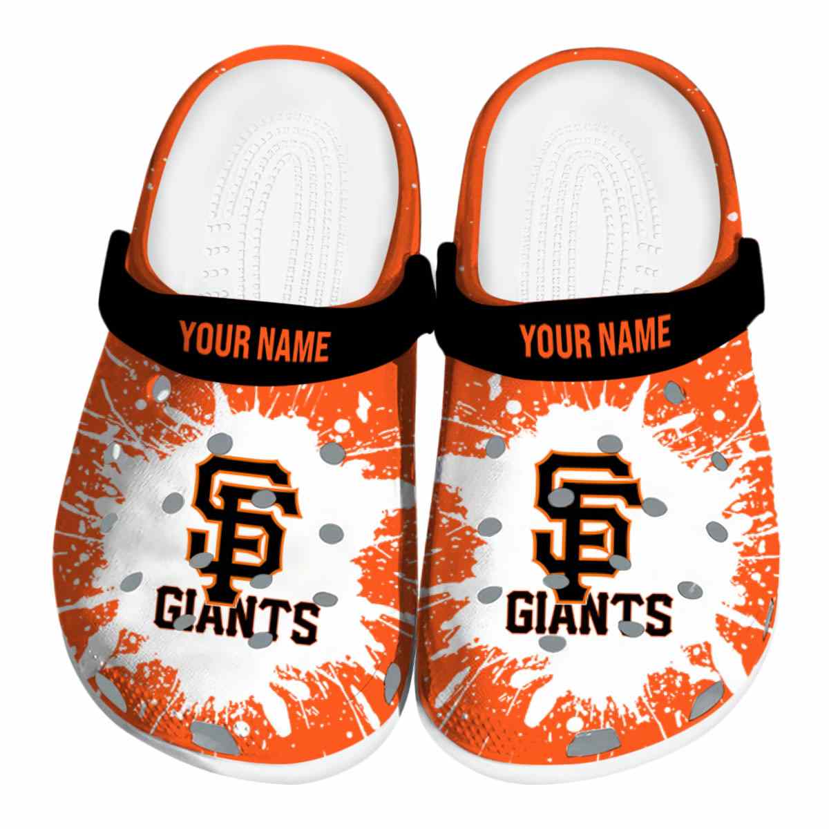 Footwearmerch San Francisco Giants MLB Sport Crocs Crocband Clogs Shoes Comfortable For Men Women and Kids