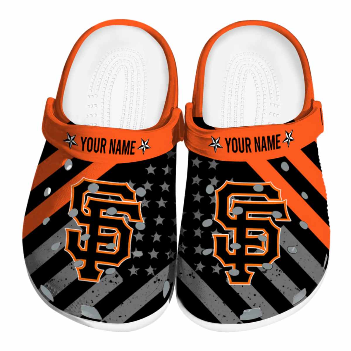 Footwearmerch San Francisco Giants MLB Sport Crocs Crocband Clogs Shoes Comfortable For Men Women and Kids