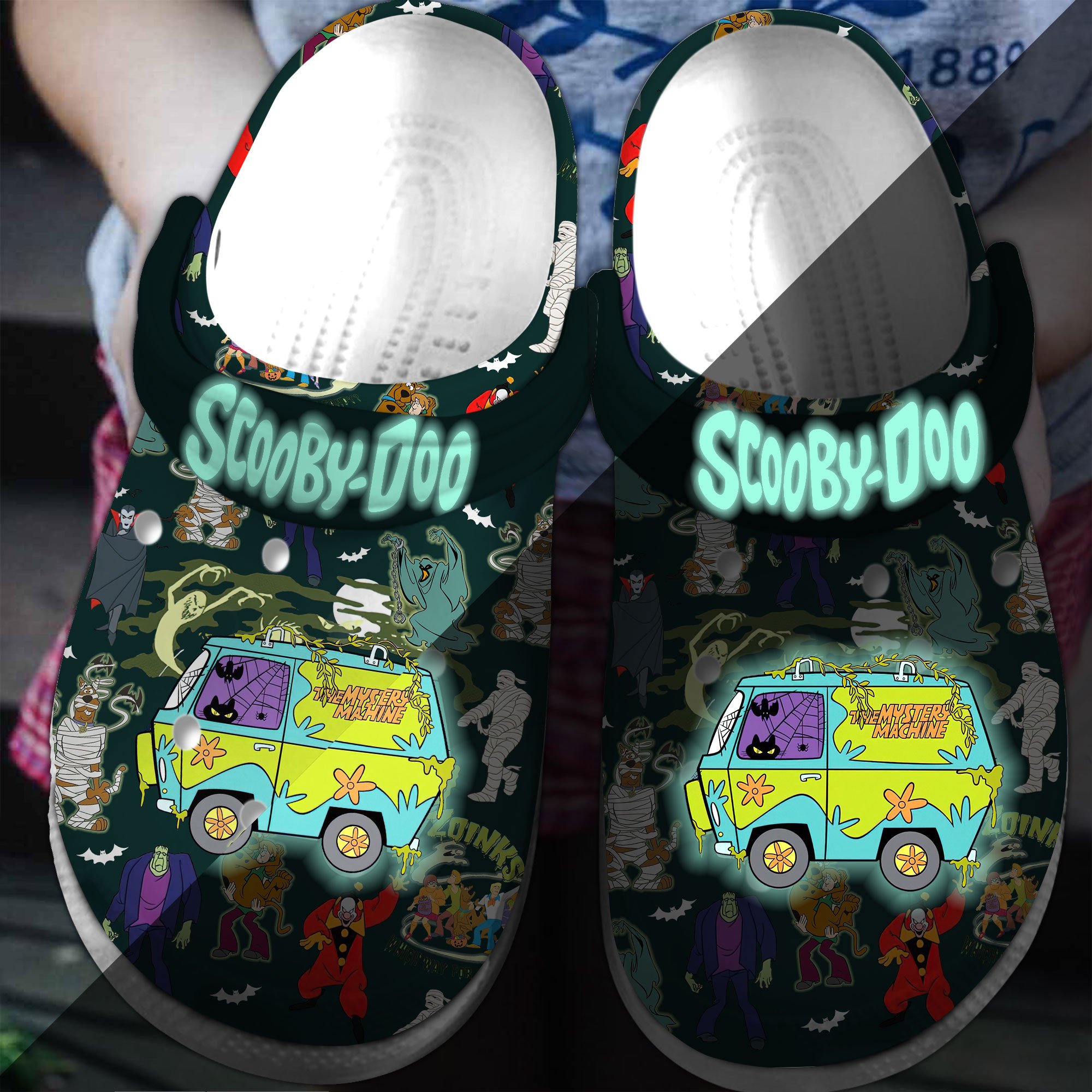Footwearmerch Scooby-Doo Cartoon Crocs Crocband Clogs Shoes Comfortable For Men Women and Kids