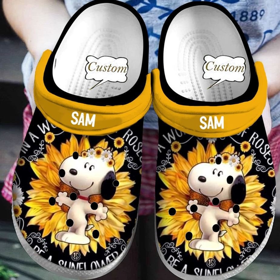 Footwearmerch Snoopy Crocs Clogs Shoes Comfortable Crocband for men women