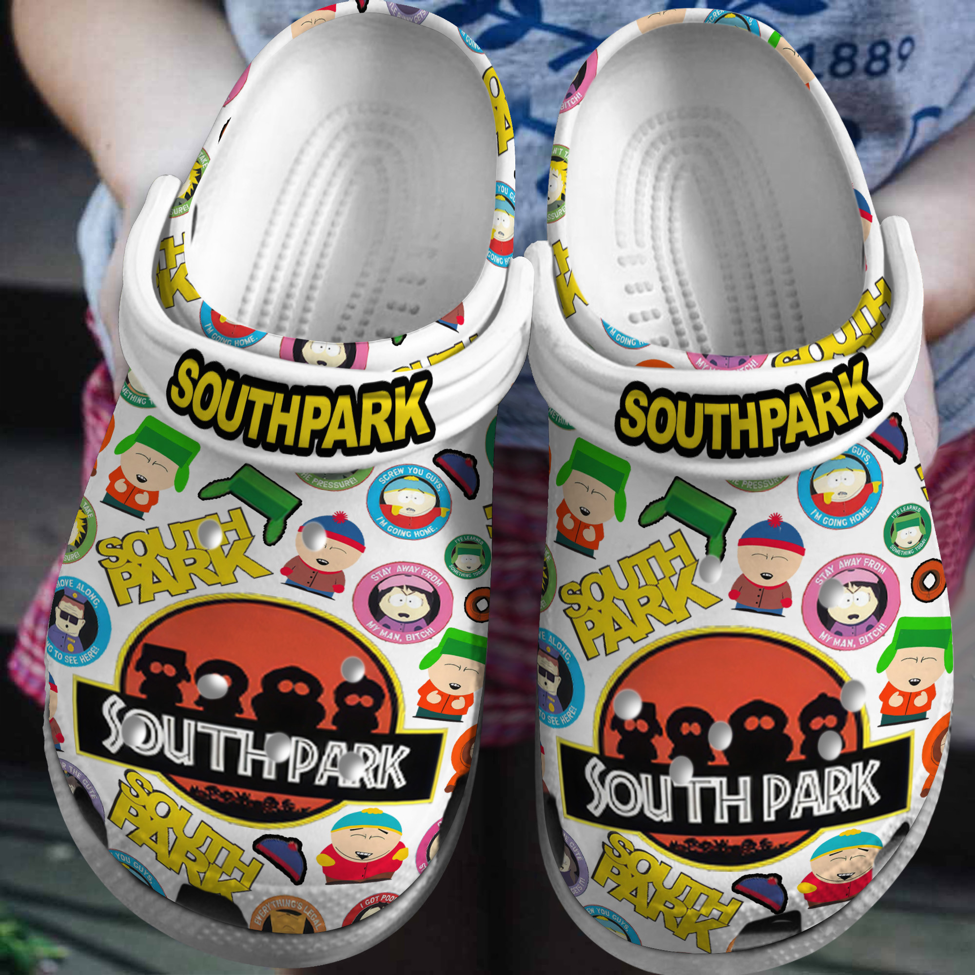 Footwearmerch South Park Movie Crocs Crocband Clogs Shoes Comfortable For Men Women and Kids