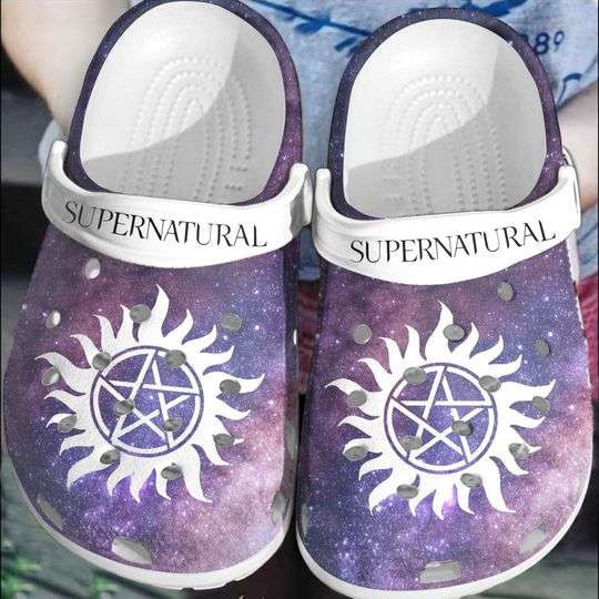 Footwearmerch Supernatural Movie Crocband Clogs