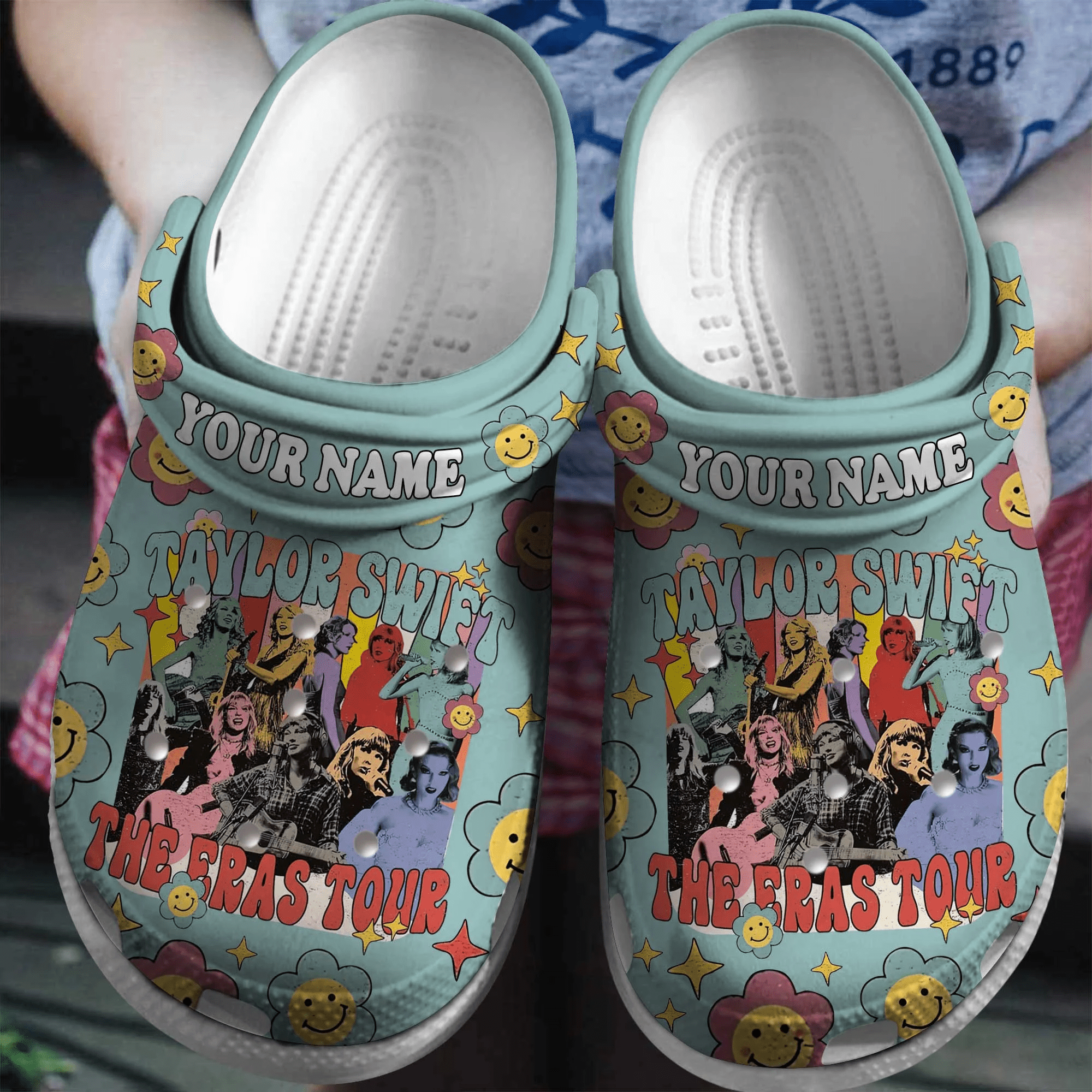 Footwearmerch Taylor Swift Music Crocs Crocband Clogs Shoes Comfortable For Men Women and Kids