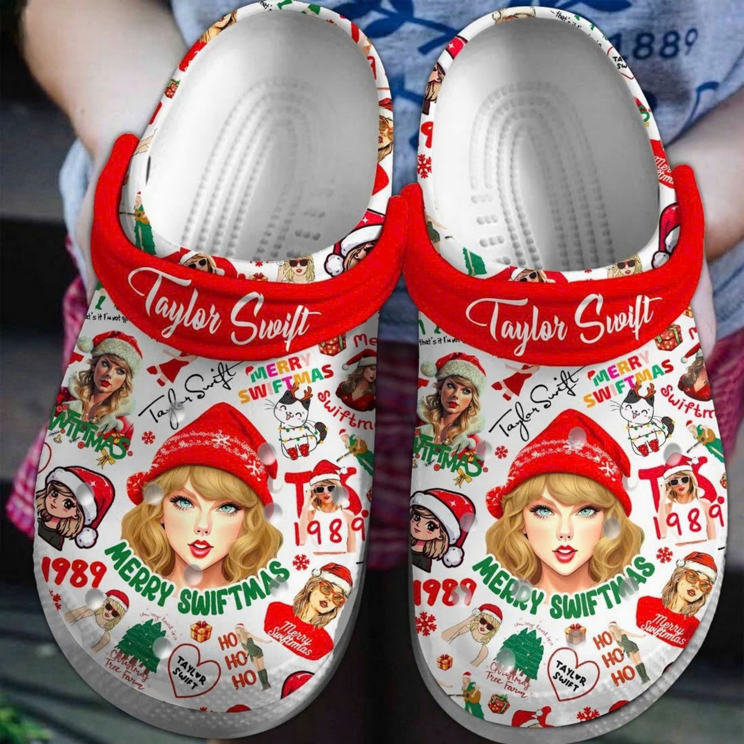 Footwearmerch Taylor Swift Music Crocs Crocband Clogs Shoes Comfortable For Men Women and Kids