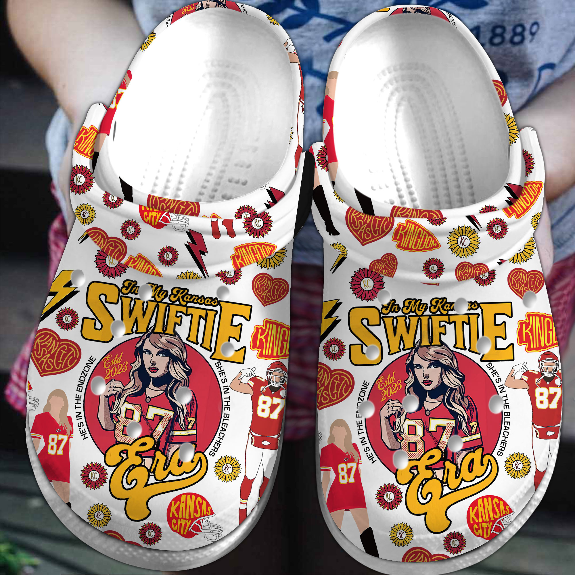 Footwearmerch Taylor Swift Music Crocs Crocband Clogs Shoes Comfortable For Men Women and Kids