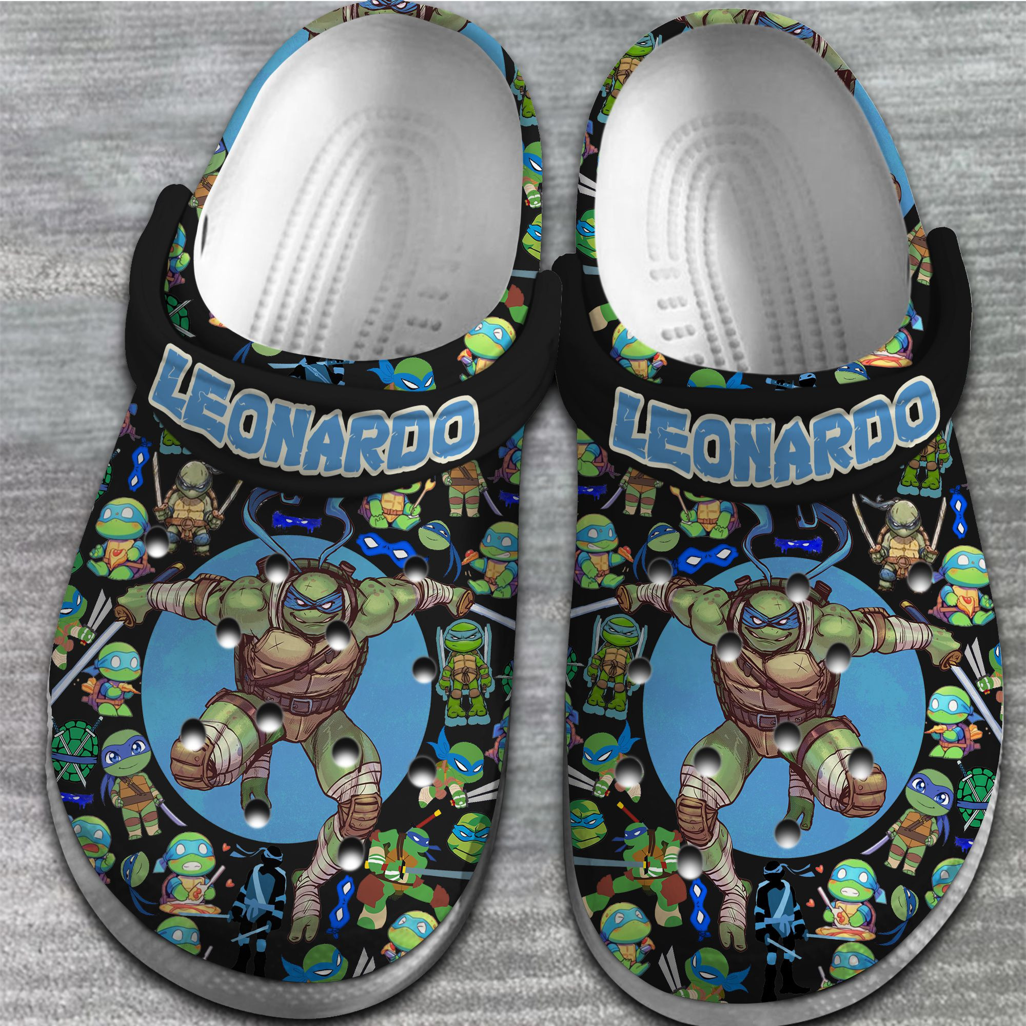 Footwearmerch Teenage Mutant Ninja Turtles Movie Crocs Crocband Clogs Shoes Comfortable For Men Women and Kids