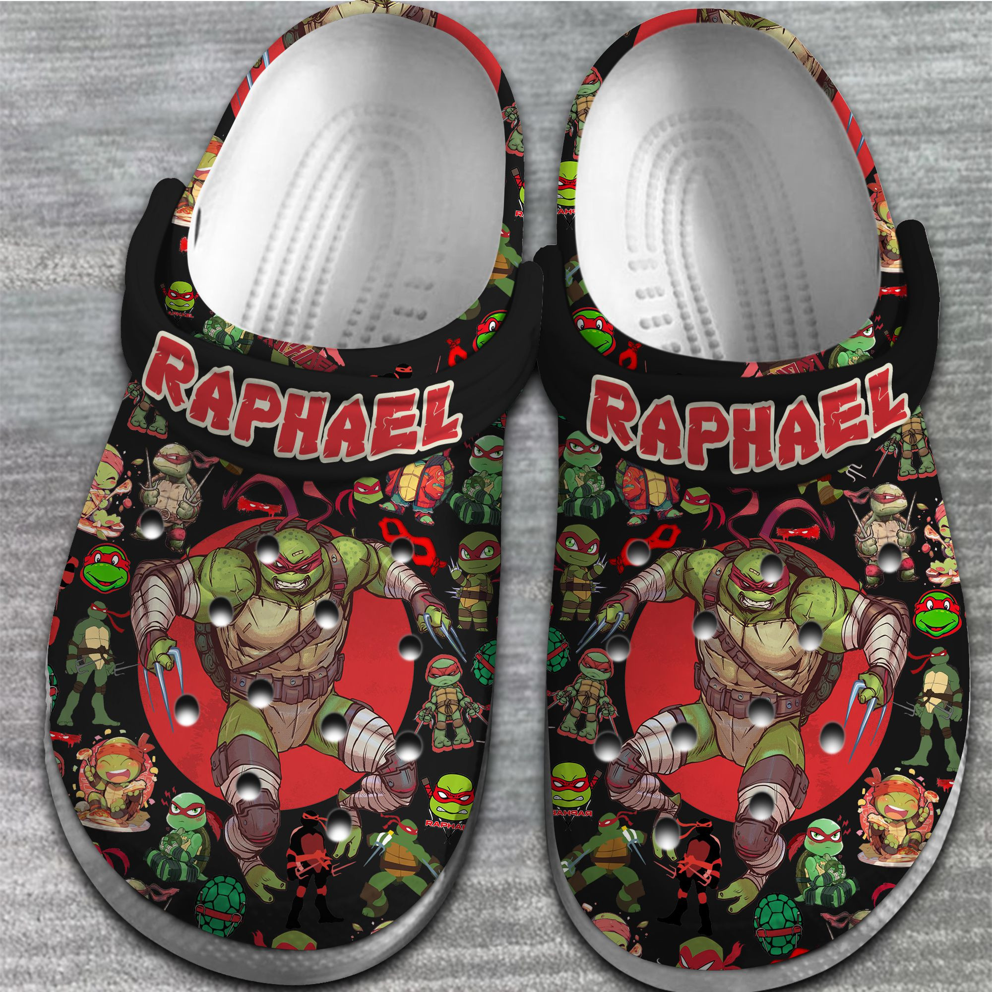 Footwearmerch Teenage Mutant Ninja Turtles Movie Crocs Crocband Clogs Shoes Comfortable For Men Women and Kids