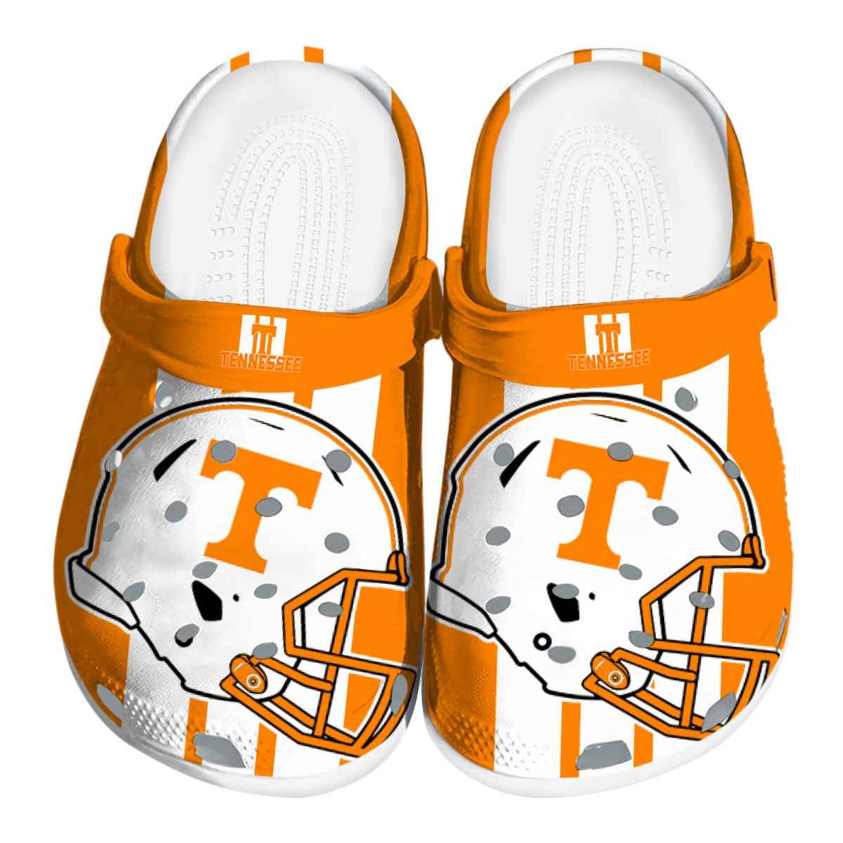 Footwearmerch Tennessee Volunteers NCAA Sport Crocs Crocband Clogs Shoes Comfortable For Men Women and Kids