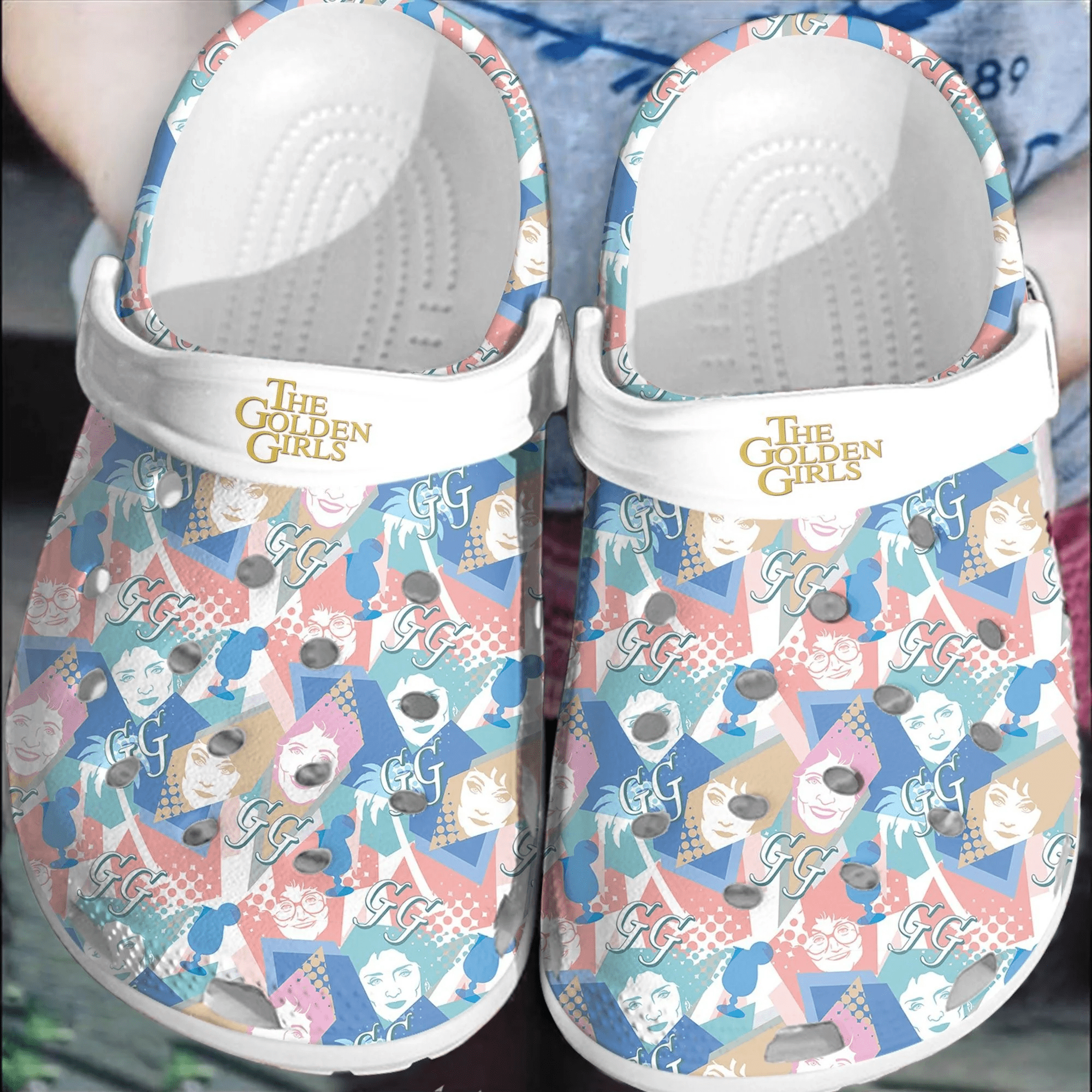 Footwearmerch The Golden Girls Crocs Crocband Comfortable Shoes Clogs For Men Women