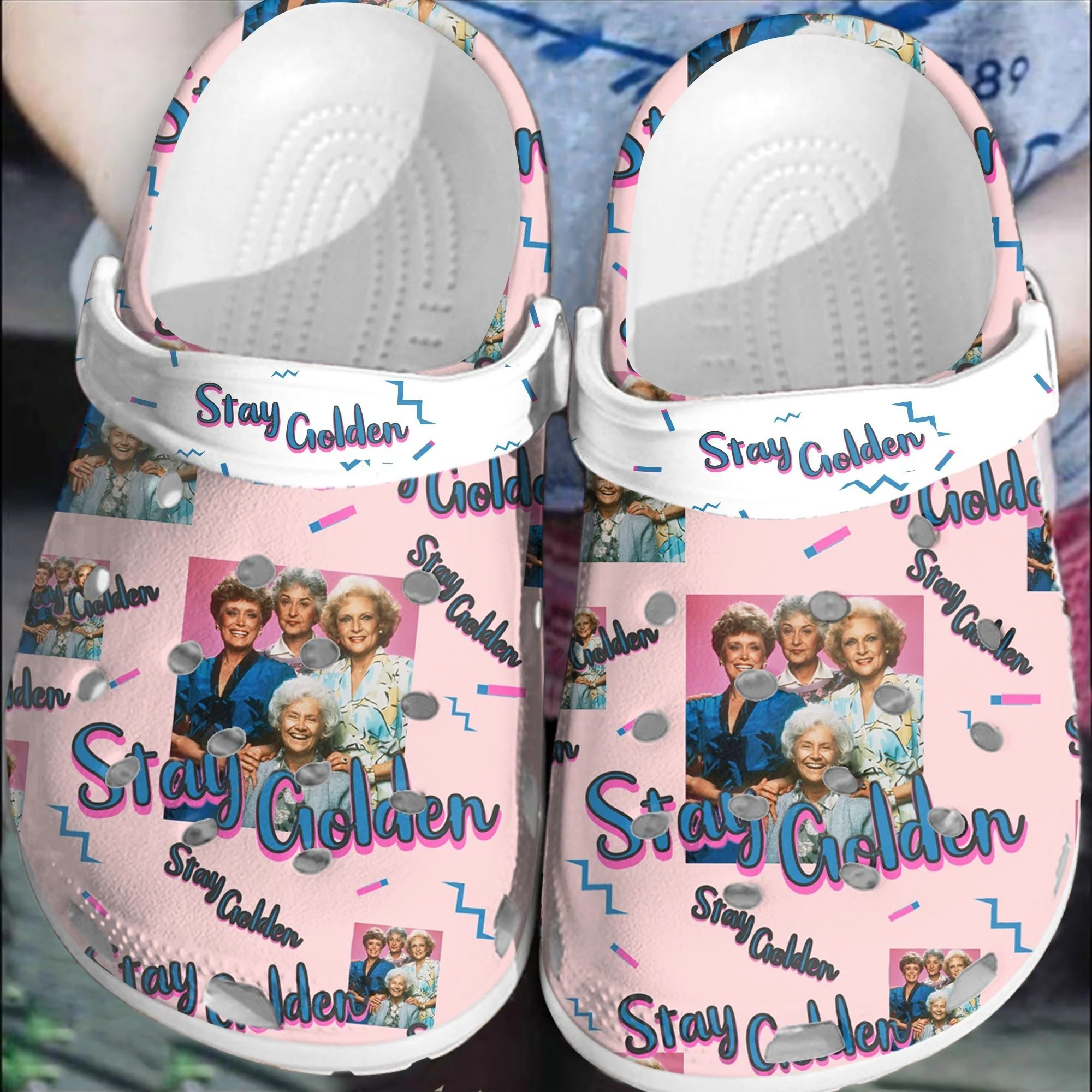 Footwearmerch The Golden Girls Crocs Crocband Shoes Clogs Comfortable For Men Women