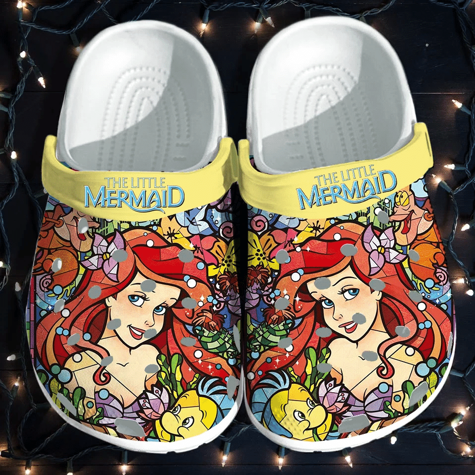 Footwearmerch The Little Mermaid Crocs Clog Shoes