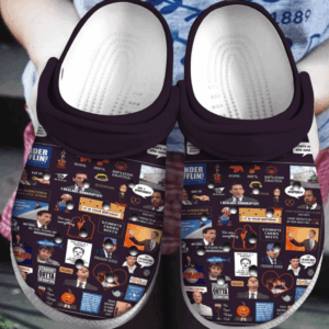 Footwearmerch The Office Tv Series Crocs Crocband Comfortable Shoes Clogs For Men Women