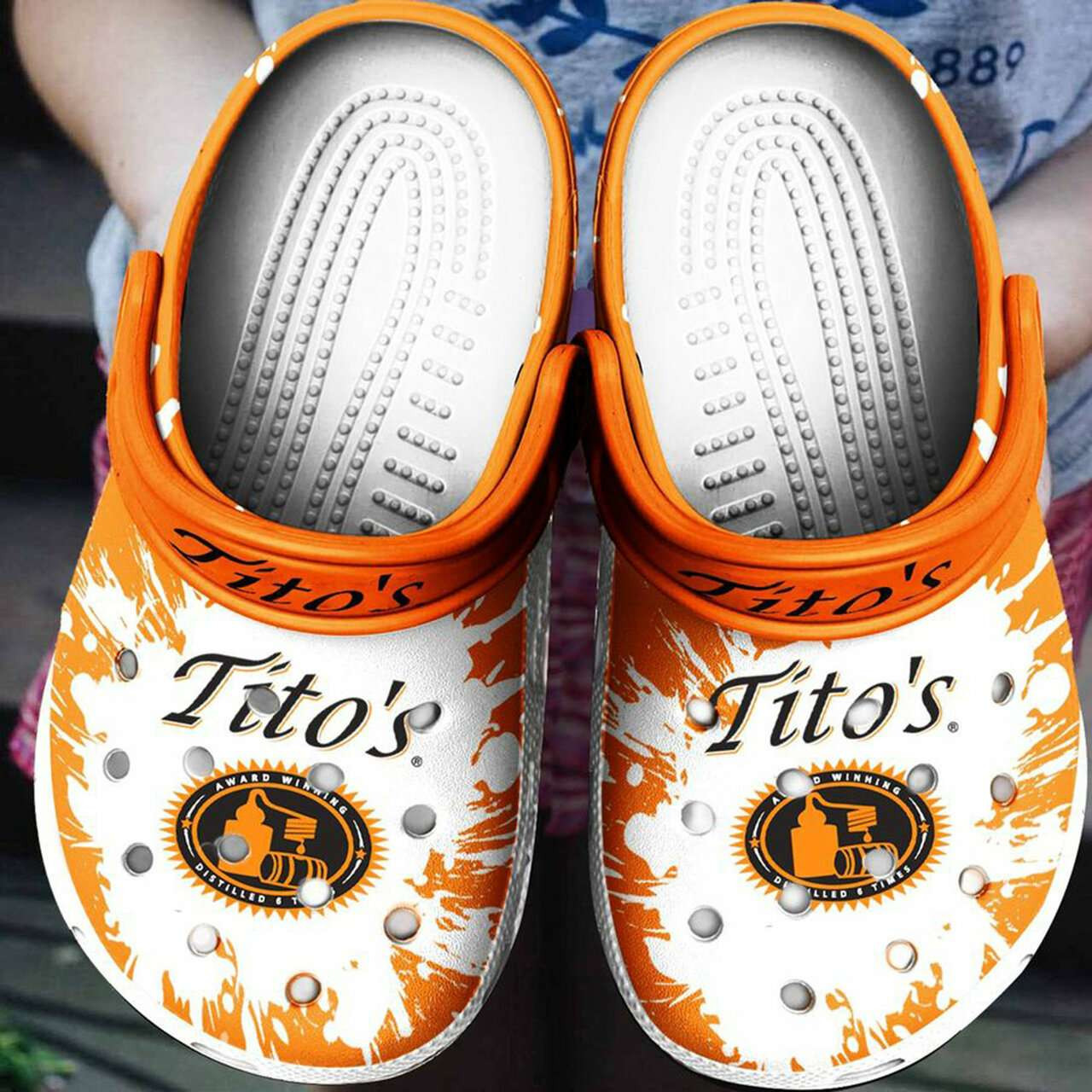 Footwearmerch Titos Vodka Crocband Clogs