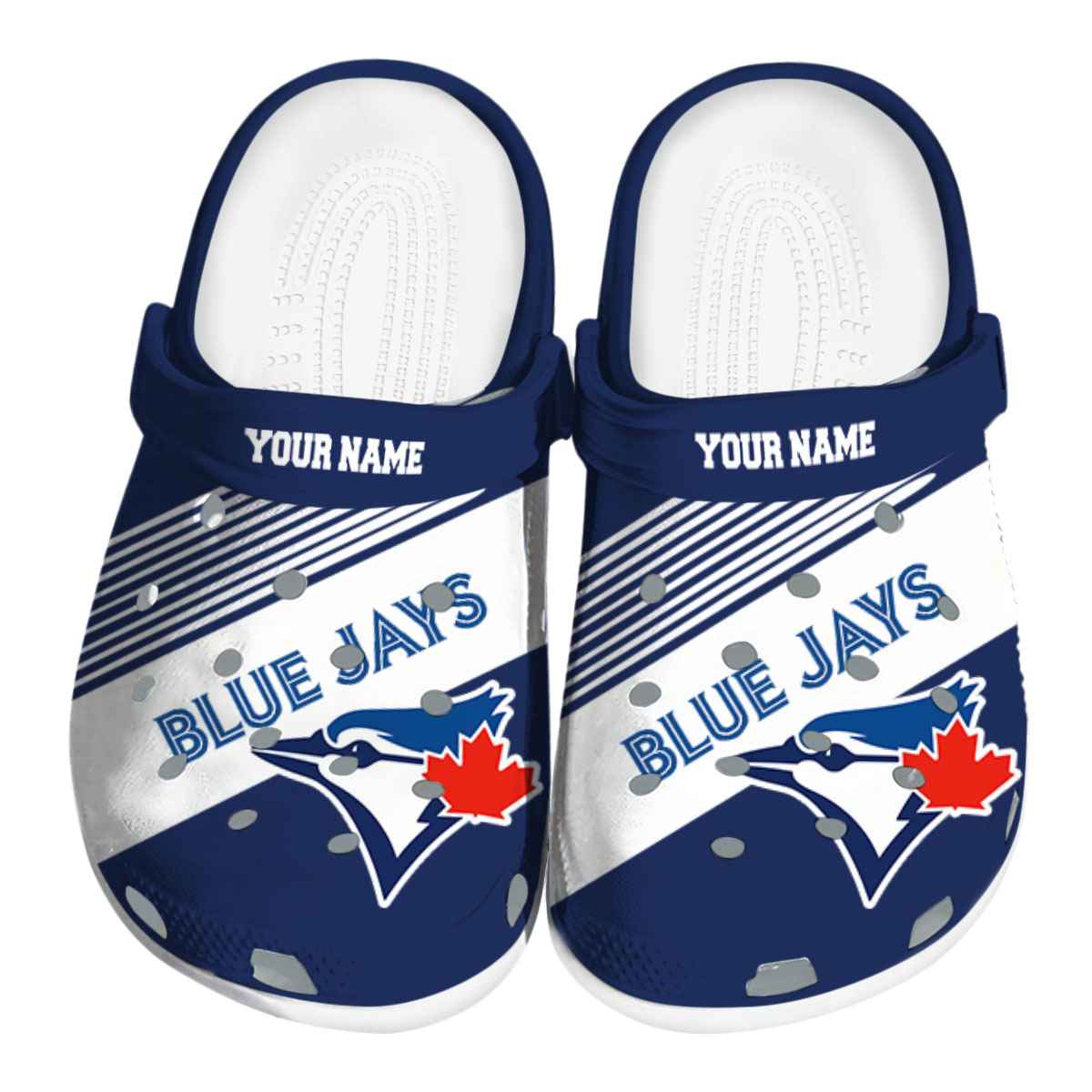 Footwearmerch Toronto Blue Jays MLB Sport Crocs Crocband Clogs Shoes Comfortable For Men Women and Kids