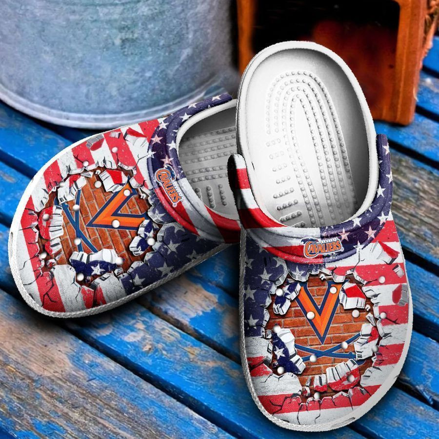 Footwearmerch Virginia Cavaliers Clog Shoes