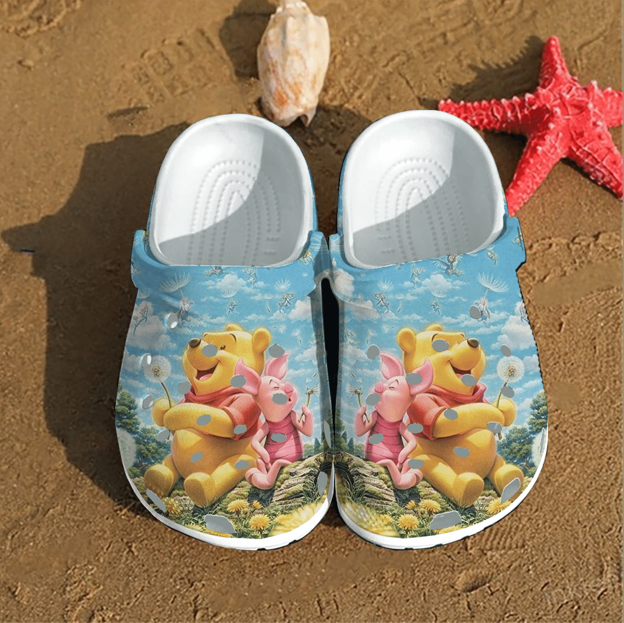 Footwearmerch Winnie-the-Pooh Crocs Clog Shoes