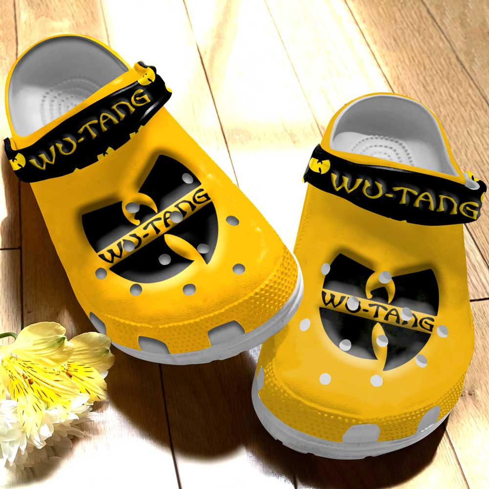 Footwearmerch Wu-Tang Clan Music Crocs Crocband Clogs Shoes Comfortable For Men Women and Kids