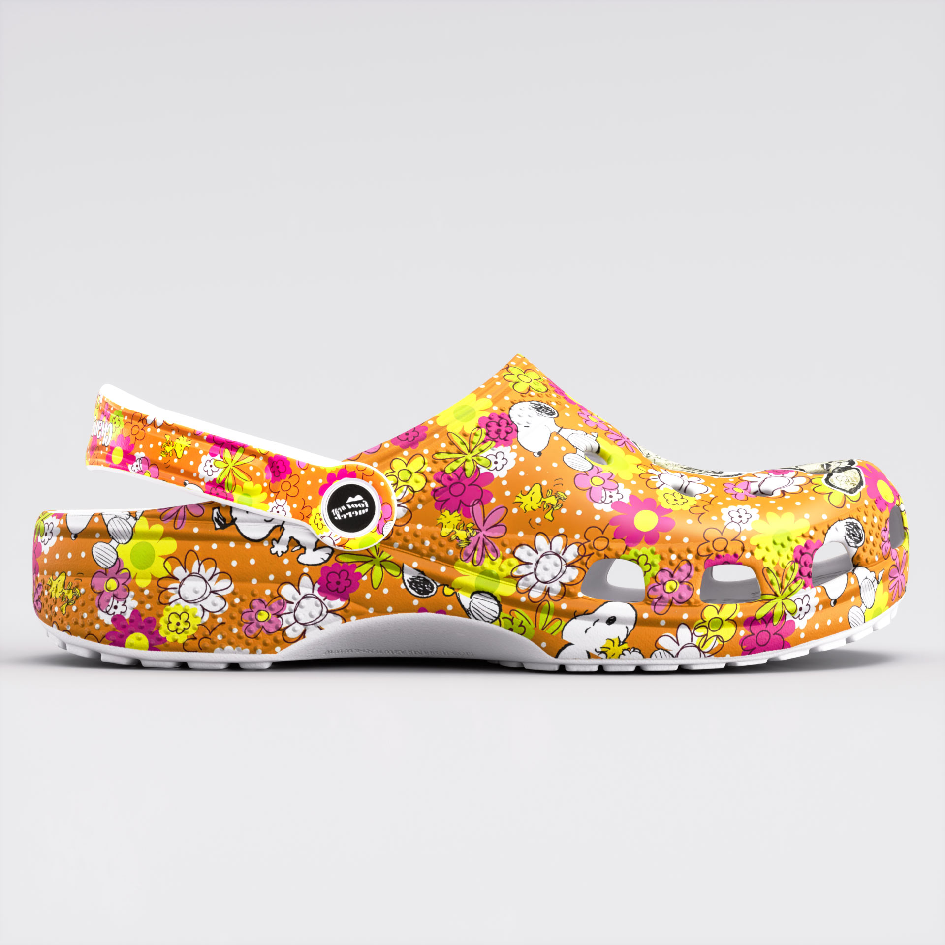 Footwearmerch Snoopy Flower Crocs 3D Clog Shoes for Women Men Kids